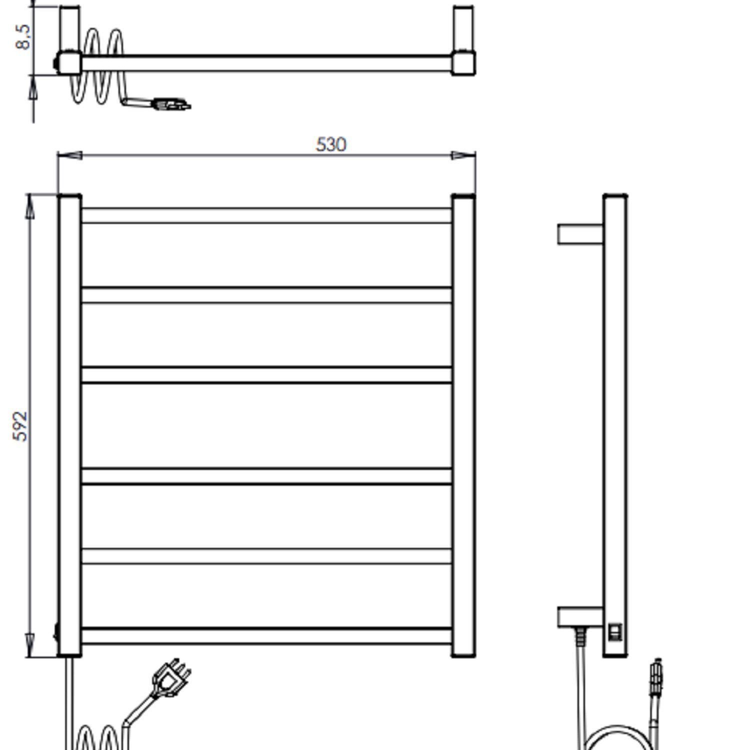 Toalheiro Aquecido Prime Bivolt e Bilateral Thermo - 3