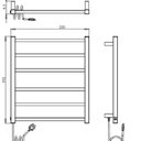 Ver imagem 3 de Toalheiro Aquecido Prime Bivolt e Bilateral Thermo