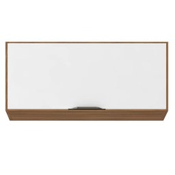 Armário Aéreo para Cozinha Firenze 1 Porta Amêndola Branco - Demóbile - 2