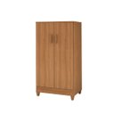 Ver imagem 2 de Armário Organizador Multiuso Sapateira Slim 2 Portas Cinamomo