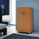 Ver imagem 1 de Armário Organizador Multiuso Sapateira Slim 2 Portas Cinamomo