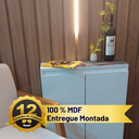 Ver imagem 2 de Sapateira Hall de Entrada Branca de 2 Portas - 10 Pares - Compacta