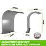 Cascata para Piscina inox Big Wave 70x50cm Acquamais - 2