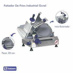Fatiador de Queijo Frios Máquina de Fatiar Industrial Gural - 3