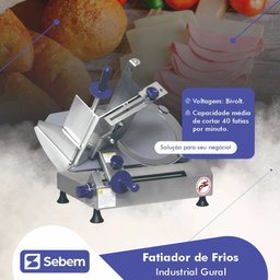 Fatiador de Queijo Frios Máquina de Fatiar Industrial Gural - 4