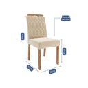 Ver imagem 6 de Conjunto Sala de Jantar Ágata com 6 Cadeiras Paola Cimol