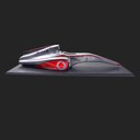 Ver imagem 7 de Quadro 3D Decorativo 120x50 Carro F1 MP4/23 LH Prata - Gran Belo Quadro 3D Carro F1