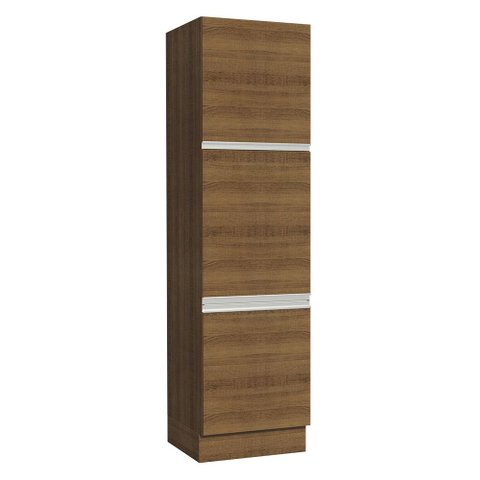 Paneleiro Armário de Cozinha 60 cm 3 Portas Rustic Glamy Madesa