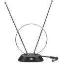 Ver imagem 1 de Antena Digital Interna Hdtv Uhf/vhf/fm com Base 1.35m 008-9508 Pix