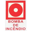 Ver imagem 1 de Placa de Pvc Fotoluminescente Auto-adesiva 13.5x20 Bomba de Incêndio - 220 Bx - Sinalize Placa Fotol