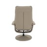 Poltrona de Massagem Nebraska Rivatti Estofado Pu Fendi com Controle e Apoio para Pés Base Aço - 5