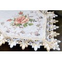 Ver imagem 2 de Caminho de Mesa com Flores Marrom - 1,50 M Arte & Tear