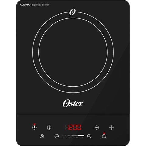 Cooktop de Indução 1 Boca Touch Screen Portátil 220 V Oster