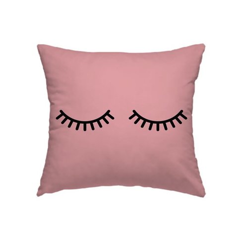 Almofada Cilios Rosa