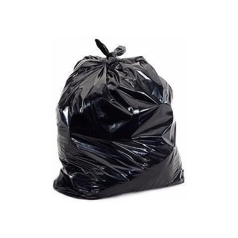 100 Sacos P/ Lixo de 200l Preto - 80x100x0,10cm