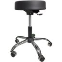 Ver imagem 4 de Banqueta Mocho Rodinhas Pu Cromadas Estetica Dentista