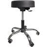 Banqueta Mocho Rodinhas Pu Cromadas Estetica Dentista - 4