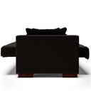 Ver mais imagens de Sofá Cama para Sala de Estar Lisboa Linho Preto - Ibiza