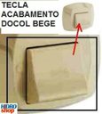 Ver imagem 5 de Tecla Reforçada de Abs para Acabamento de Valvula de Descarga Docol Bege - 5805