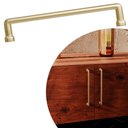 Ver imagem 1 de Puxador Norbello Il 1740 - Dourado Fosco - 288mm