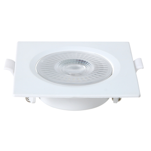 Spot Led Embutir Quadrado 8w 3000k – Branco Blumenau