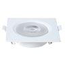 Spot Led Embutir Quadrado 8w 3000k – Branco Blumenau - 1