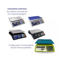 Balança Eletrônica Digital de 2g até 40kg Quilos Bivolt - 3