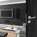 Ver imagem 2 de Fechadura Externa Stilo 108027/40 - Cromado Arouca