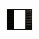 Ver imagem 1 de Veneziana de Correr 6 Folhas S/grade Aluminio Preto 1.00 X 1.20 Linha Modular - Hale