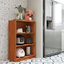 Ver imagem 1 de Prateleira Organizadora para Cozinha Armário Star Cor Cedro