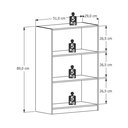 Ver imagem 3 de Prateleira Organizadora para Cozinha Armário Star Cor Cedro