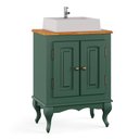 Ver imagem 1 de Balcão Lavabo 0,60m com Cuba - 3057