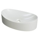 Ver imagem 1 de Cuba Pia para Banheiro Oval Canoa 46cm Tânia C08 Bege - Mpozenato