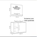 Ver imagem 2 de Conjunto de Banheiro Completo – Balcão, Painel e Cuba - Carvalho/branco
