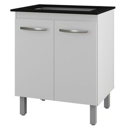 Balcao para Cooktop 4 Bocas Jade Branco Mobbs - 1