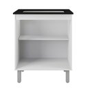Ver imagem 2 de Balcao para Cooktop 4 Bocas Jade Branco Mobbs