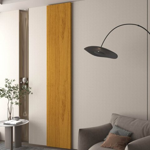 Painel Placa em Barra 100% Mdf 250cm X 44,5cm Naturale - Gelius