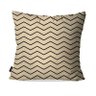 Kit com 3 Almofadas Decorativas Preto/Dourado Love Chevron 60x60cm - 3