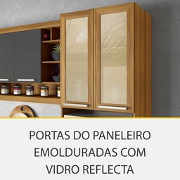 Cozinha Modulada Burguesa Premium 07 Peças em Mdf Nesher - 3