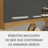 Cozinha Modulada Burguesa Premium 07 Peças em Mdf Nesher - 2
