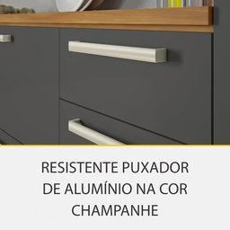 Cozinha Modulada Burguesa Premium 07 Peças em Mdf Nesher - 8