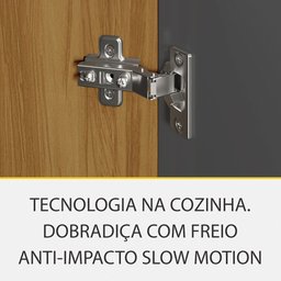 Cozinha Modulada Burguesa Premium 07 Peças em Mdf Nesher - 9