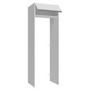 Ver imagem 7 de Porta-geladeira 73 Cm 1 Porta Basculante Branco Glamy Madesa