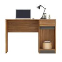 Ver imagem 2 de Mesa Escrivaninha p/ Computador Morada c/ 1 Porta 1 Gaveta 109x45 - Escritório Home Office - Demobil