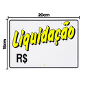 Ver imagem 3 de Combo 3 Placas De Sinalização Liquidação 20X15 Acesso - P-23 F9e