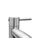 Ver mais imagens de Torneira para Lavatório Mesa Inox Escovado Alta Bico Longo 1/4 de Volta