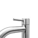 Ver imagem 6 de Torneira para Lavatório Mesa Inox Escovado Alta Bico Longo 1/4 de Volta