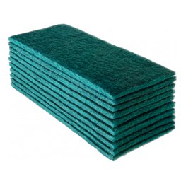 Kit 50 Unidades Fibra Slim Multiuso / Uso Geral Verde Superpro Bettanin 10,4x22,5cm para Piso / Chap - 1