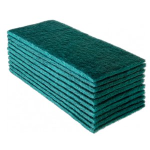 Kit 50 Unidades Fibra Slim Multiuso / Uso Geral Verde Superpro Bettanin 10,4x22,5cm para Piso / Chap