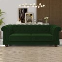 Ver imagem 1 de Sofá 3 Lugares Galiano- Élpis Móveis - Verde